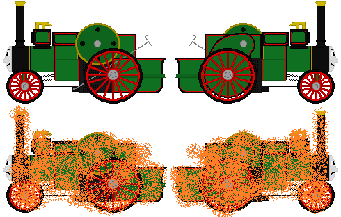 Trevor The Traction Engine sprites by LeonardLeoLionheart on DeviantArt
