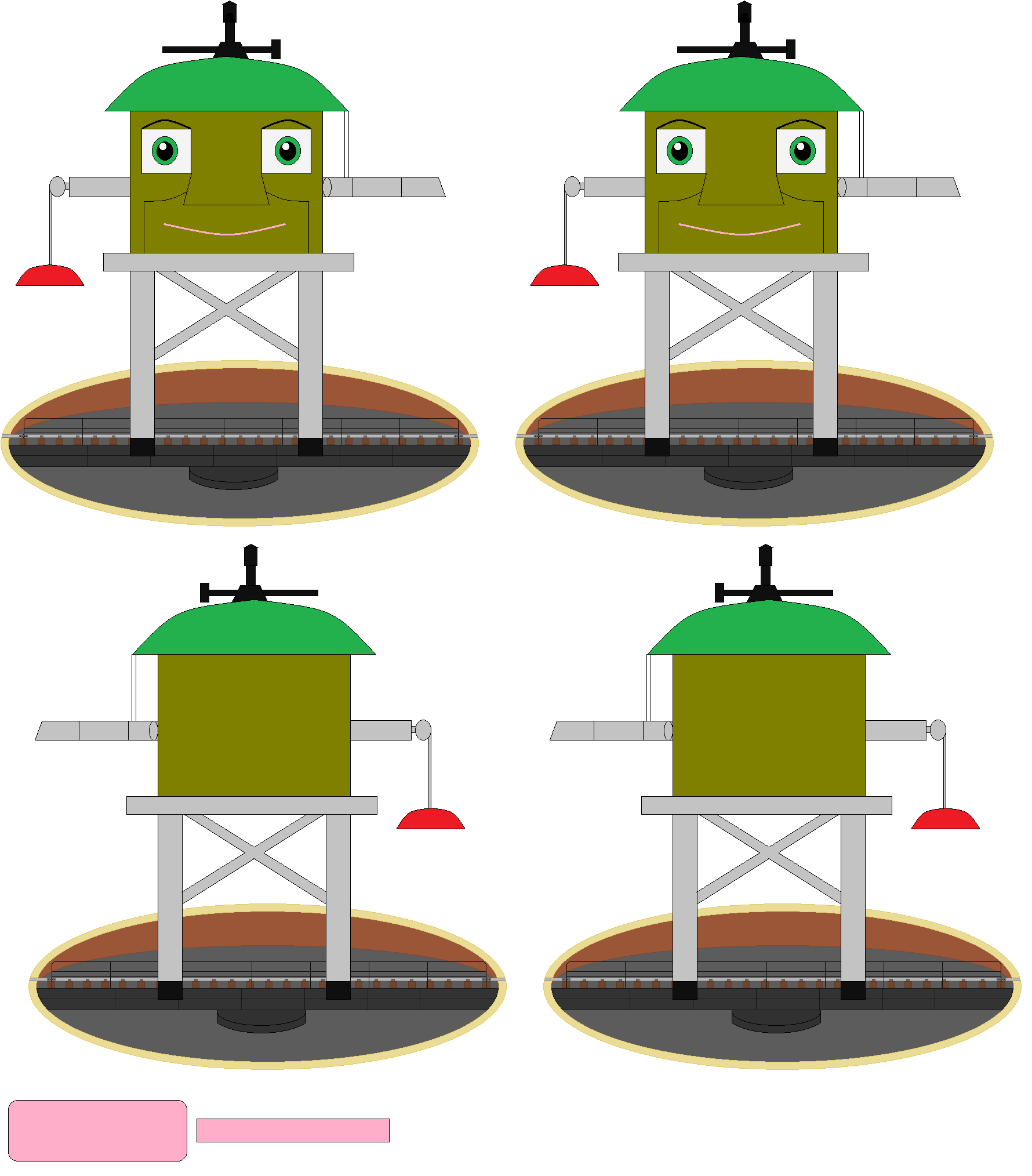 Dream fleet rail co Tower sprites by LeonardLeoLionheart on DeviantArt