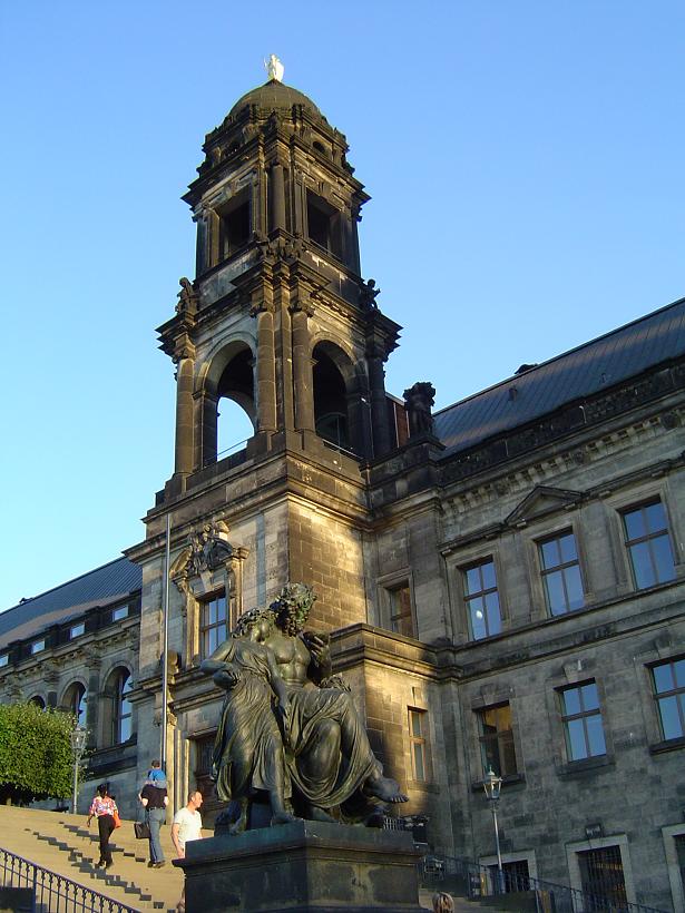 Gerichtssturm in Dresden