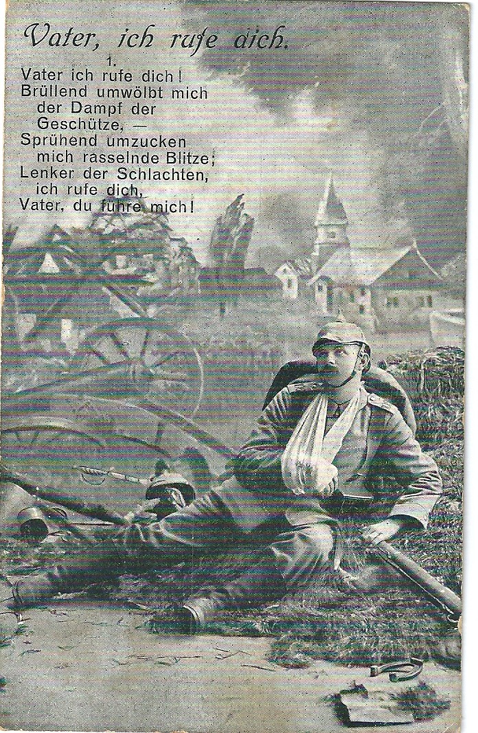 German soldier postcard Nr. 1