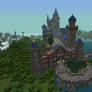 Neuschwanstein in Minecraft