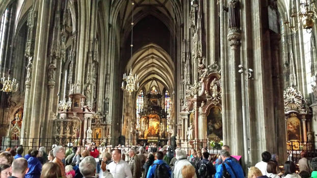 Inside Stephansdom