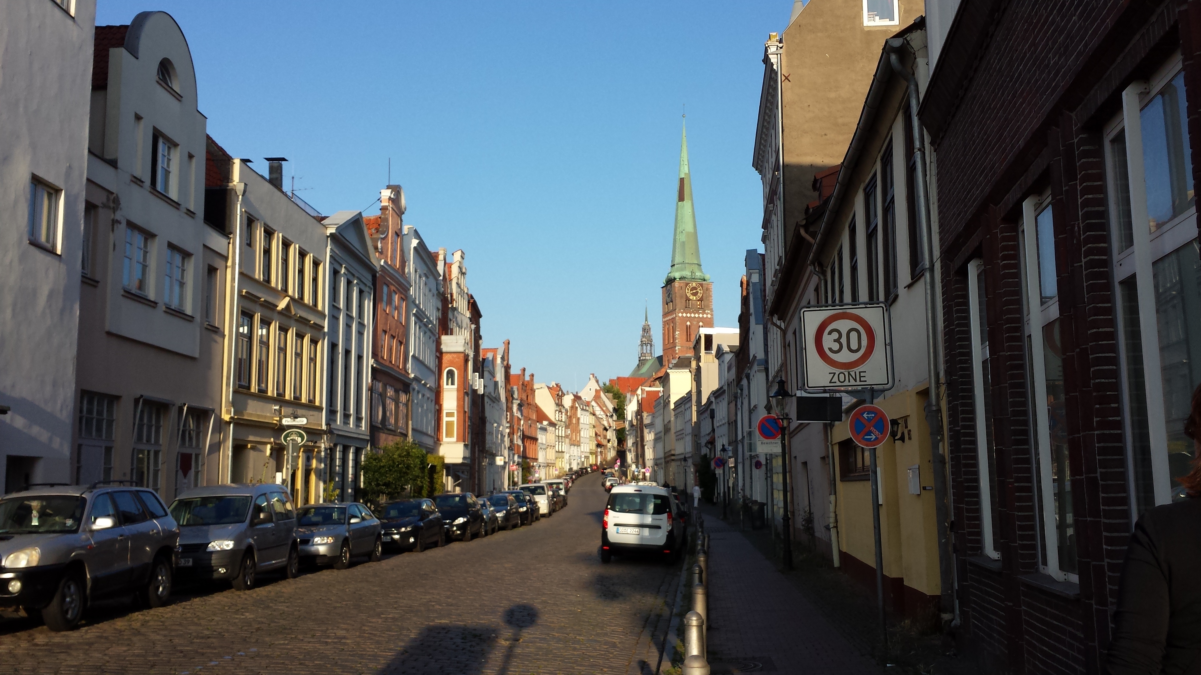 Old street Luebeck