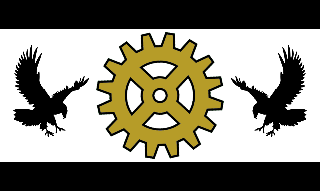 Prussian steampunk flag