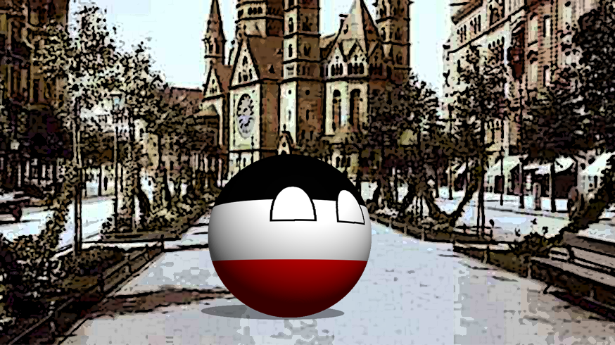 German Reich Ball 3D