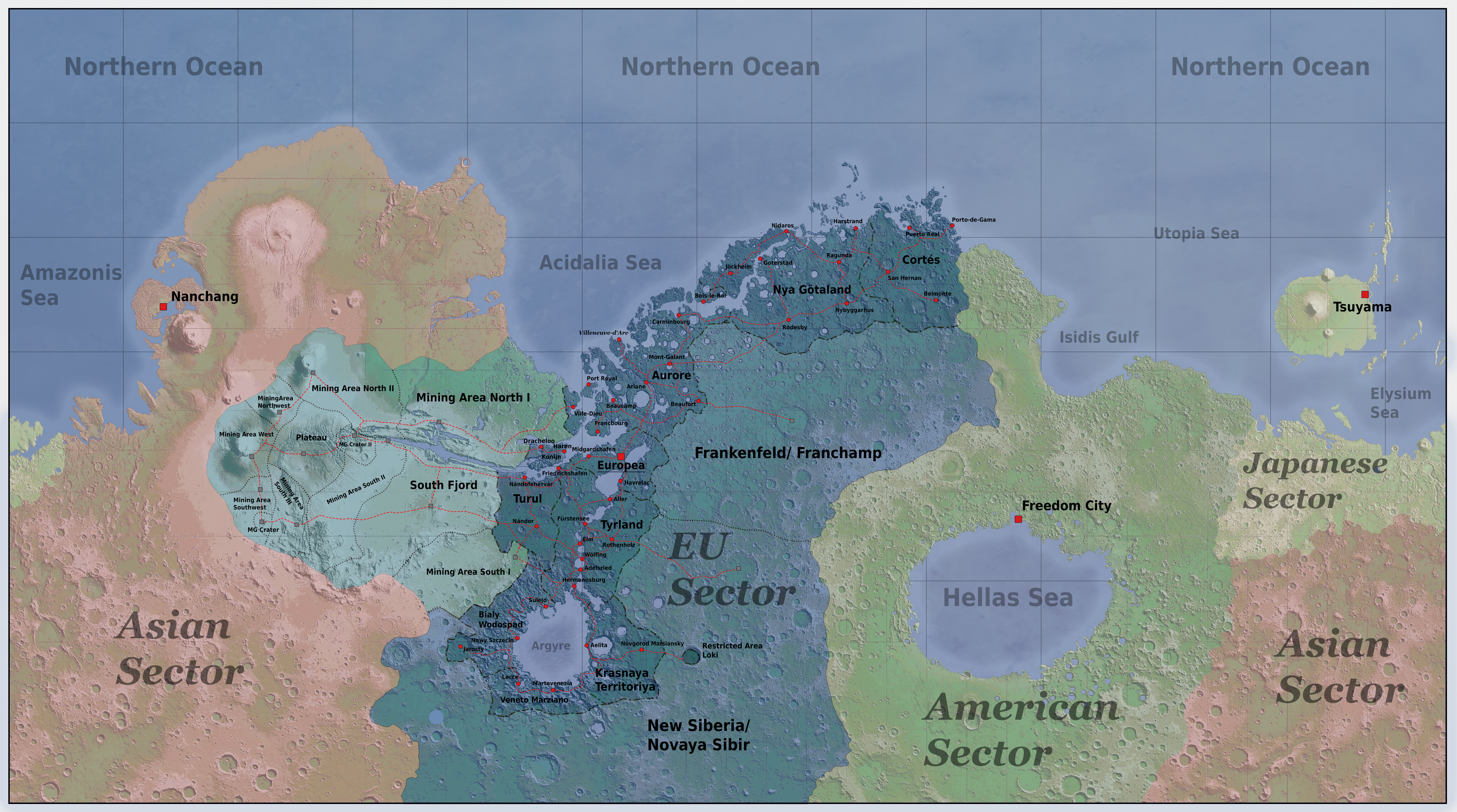 Mars 22nd century by Arminius1871