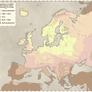 European pigmentation map