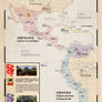 Telephone map game chinese american colonies