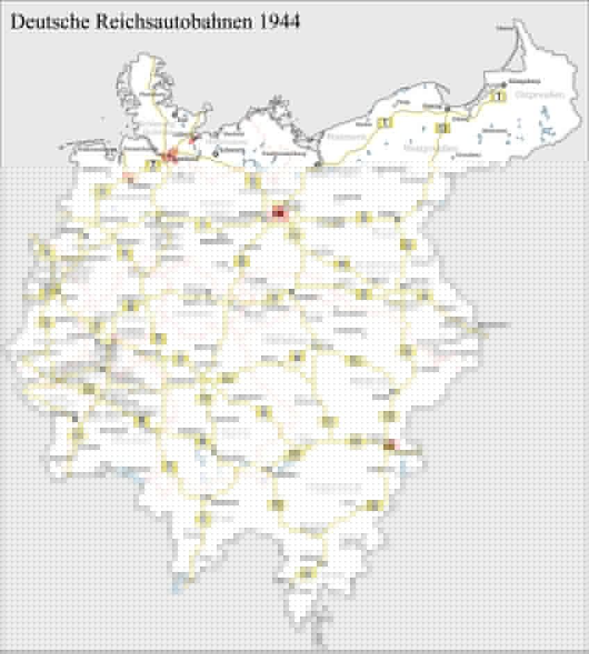Greater Germany Autobahn Map by Arminius1871 on DeviantArt