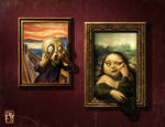 The Scream VS Mona Lisa!