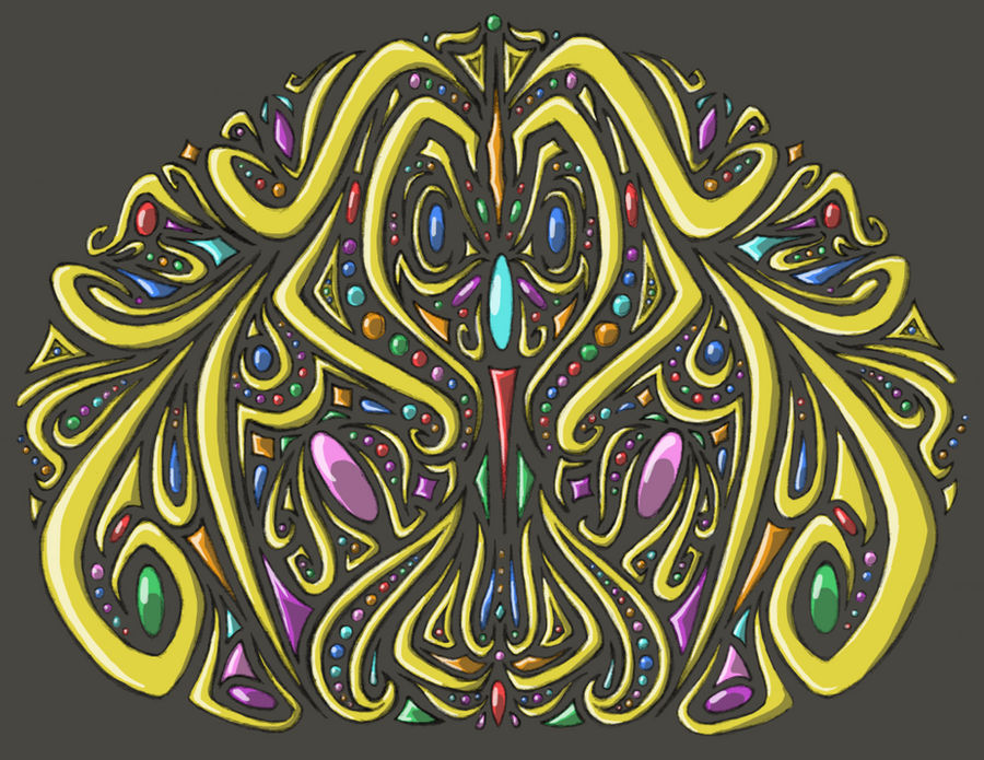 Gilded Pattern by AlKert on DeviantArt