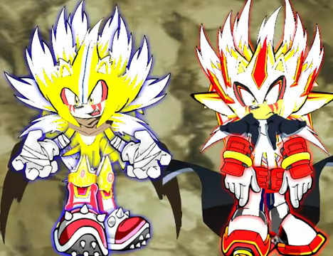 Explosive Mode Sonic and Shadow by veronwoon on DeviantArt
