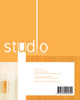Studio Magazine Cover