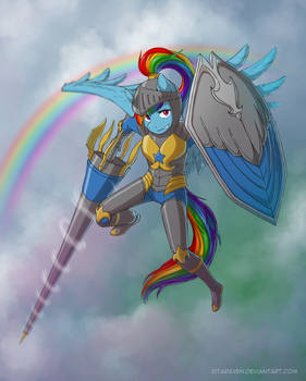 Fantasy mlp: Rainbow Dash