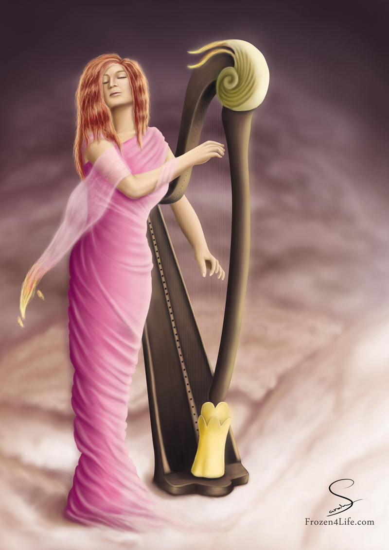 The girl who plays Harp by 1FROZEN1