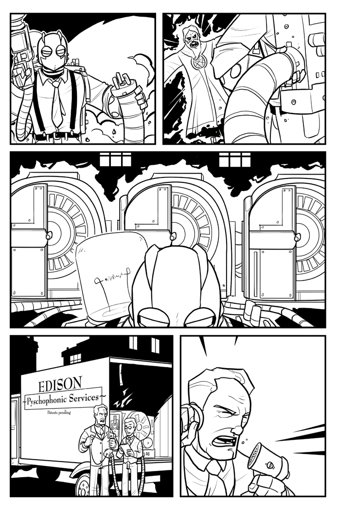 Atomic Robo vs Rasputin Page 3