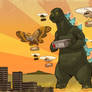 Draw-A-Thon 4 Japan: Godzilla