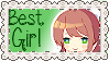 Monika Best Girl Stamp by NanoPoi