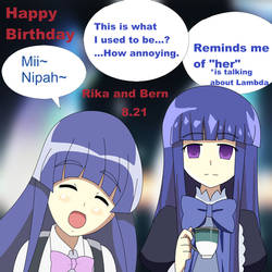 Happy Birthday, Rika and Bernkastel