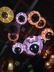 Glass lanterns