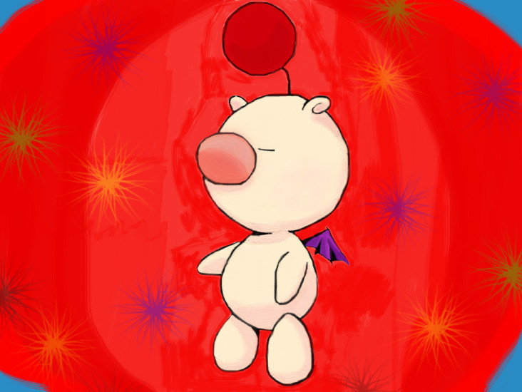 Moogle Wallpaper by Koromell on DeviantArt