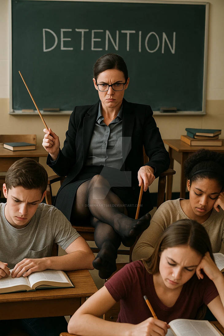 Strict Instructor Strict Teacher Detention by DominaArts88 on DeviantArt