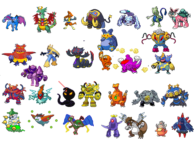 More Five Nights in Anime Pokemon Sprites by louiehit123 on DeviantArt