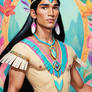 Pocahontas as a Prince