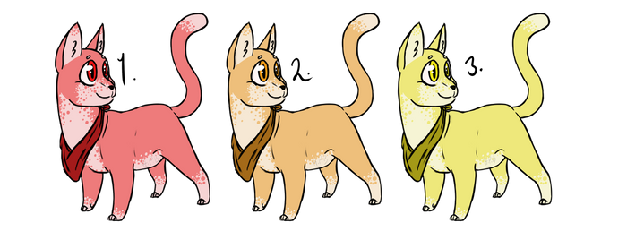 Kitten Triplets Adopts! [OPEN! 3/3]