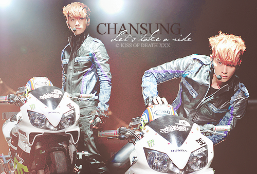 Chansung 'Let's take a ride'