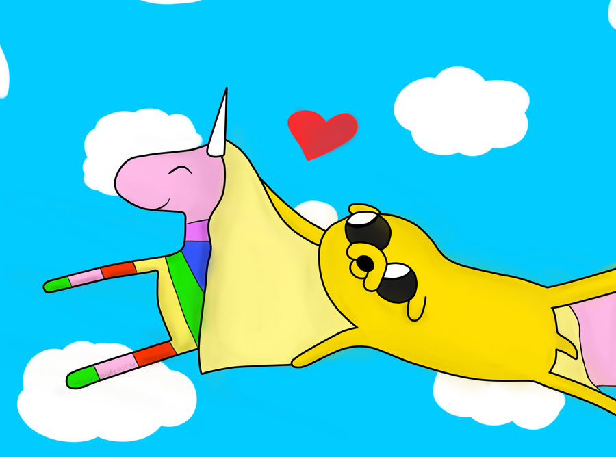 jake and rainicorn. :3