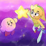 Kirby and toon link!!