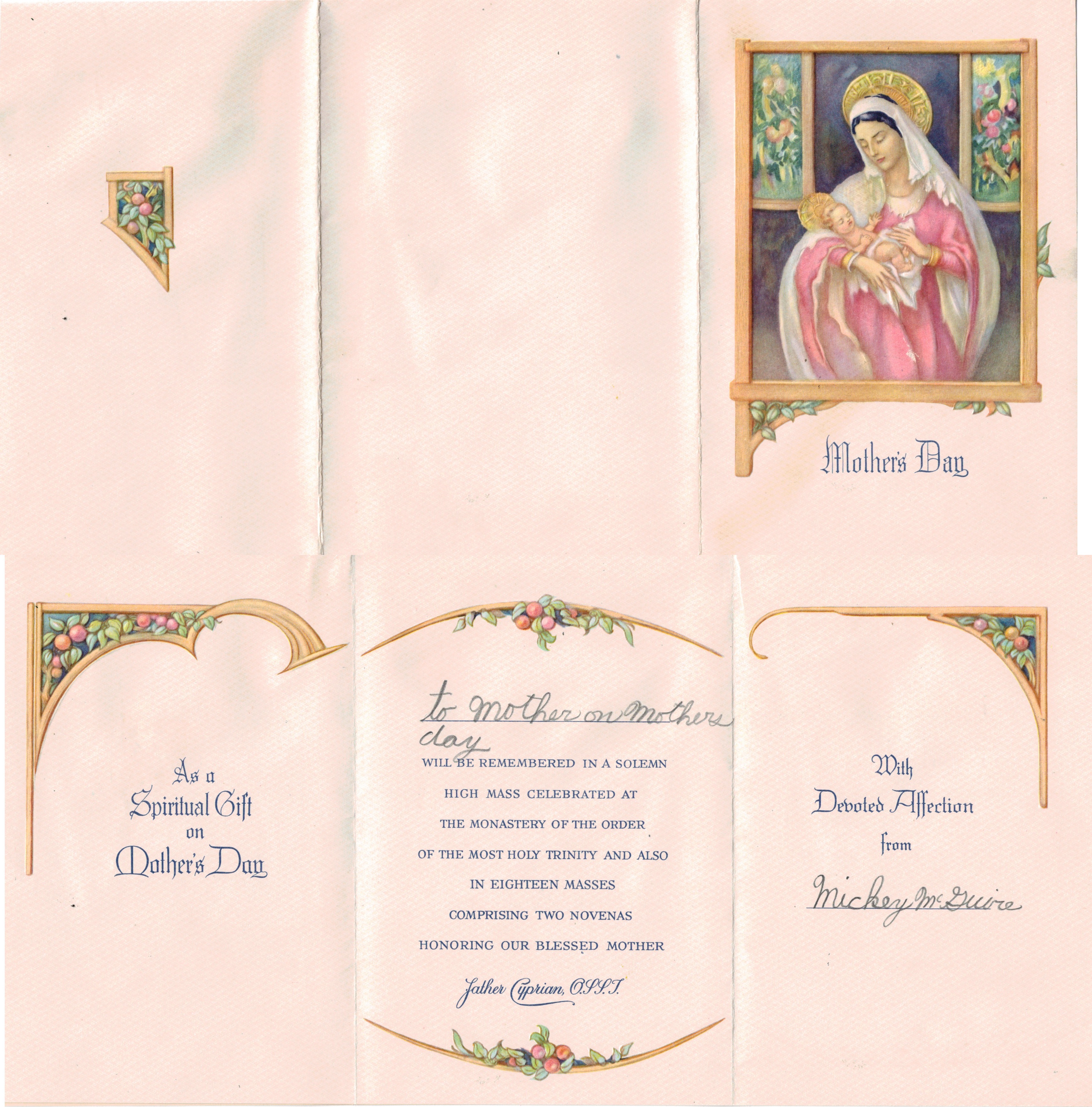 Trifold Mother's Day Card by IdanCarre
