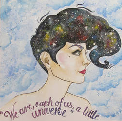 We are, each of us, a little universe