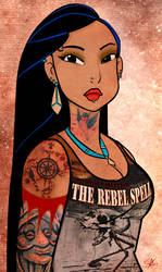 Punk Metal Pocahontas