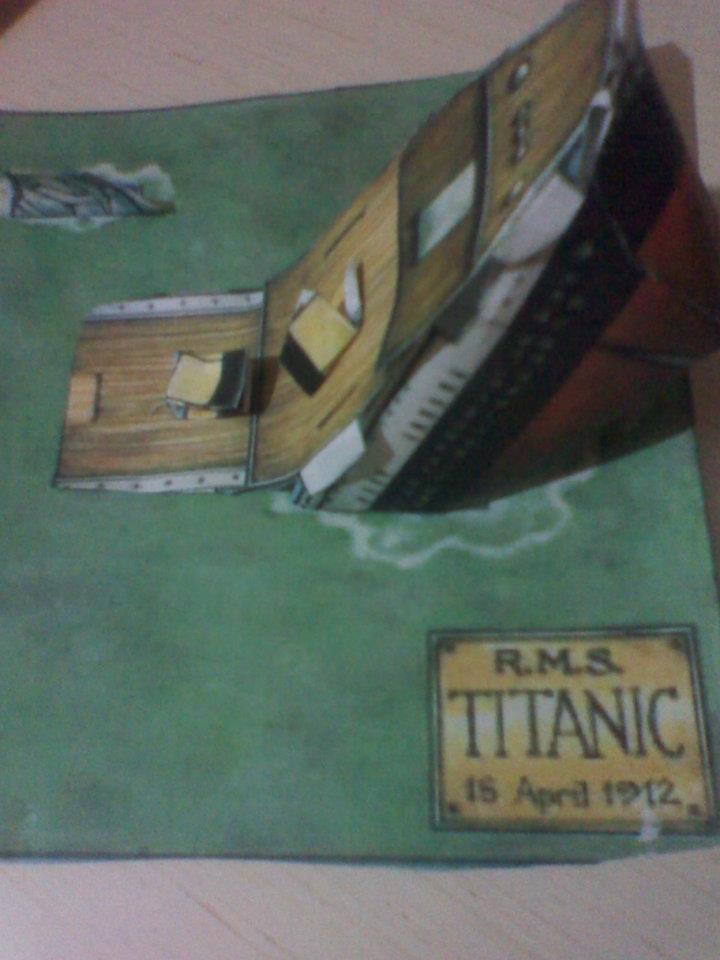 Rms Titanic Sinking Model Diorama By Markz92 On Deviantart