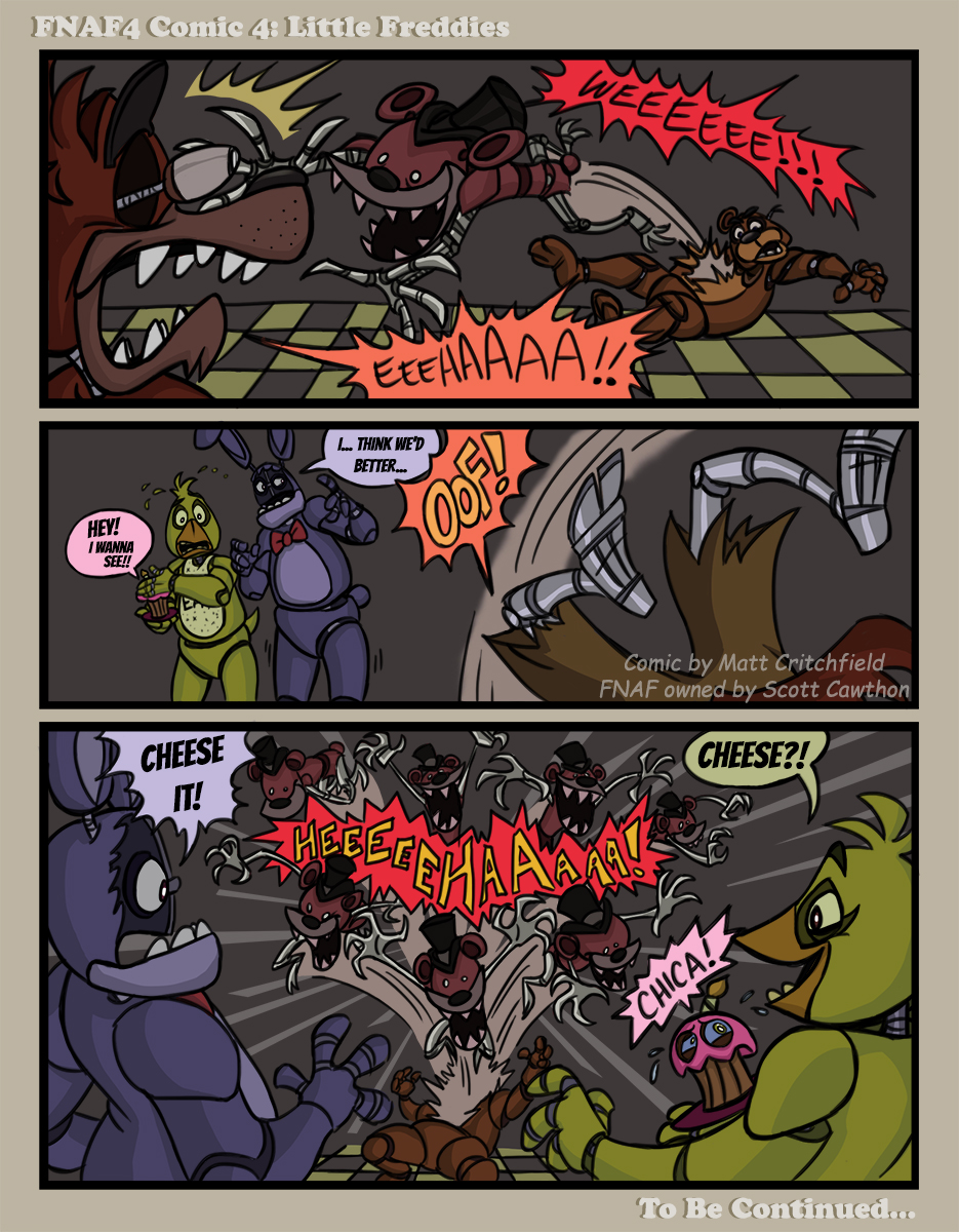 Five Nights At Freddy's 4 Comic - Freddys Hat by Mattartist25 on DeviantArt