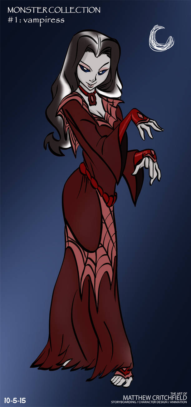 Movie Monsters: Dracula/Vampire Cartoon Character by gcoghill on DeviantArt