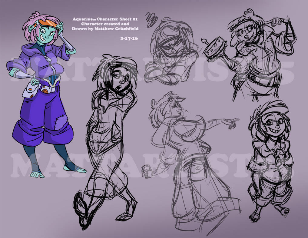 Aquarius Character Sheet 01 2 17 16 By Mattartist25 On Deviantart Aquarius Character Sheet 01 2 17 16 By Mattartist25 On Deviantart