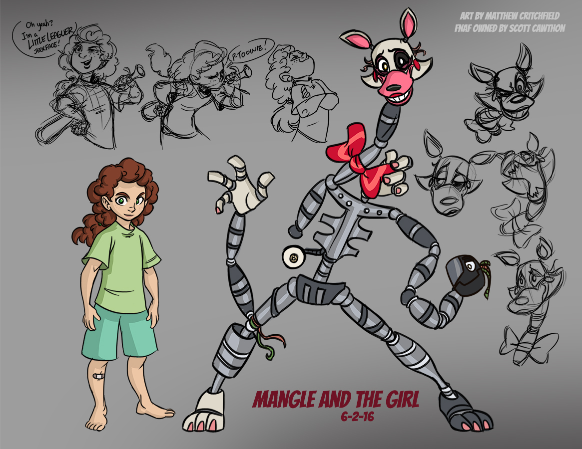 FNAF - Nightmare Sketches 01 - 8-9-15 by Mattartist25