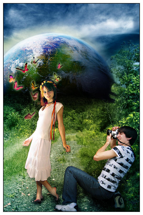 Two people, two worlds by balloons on DeviantArt