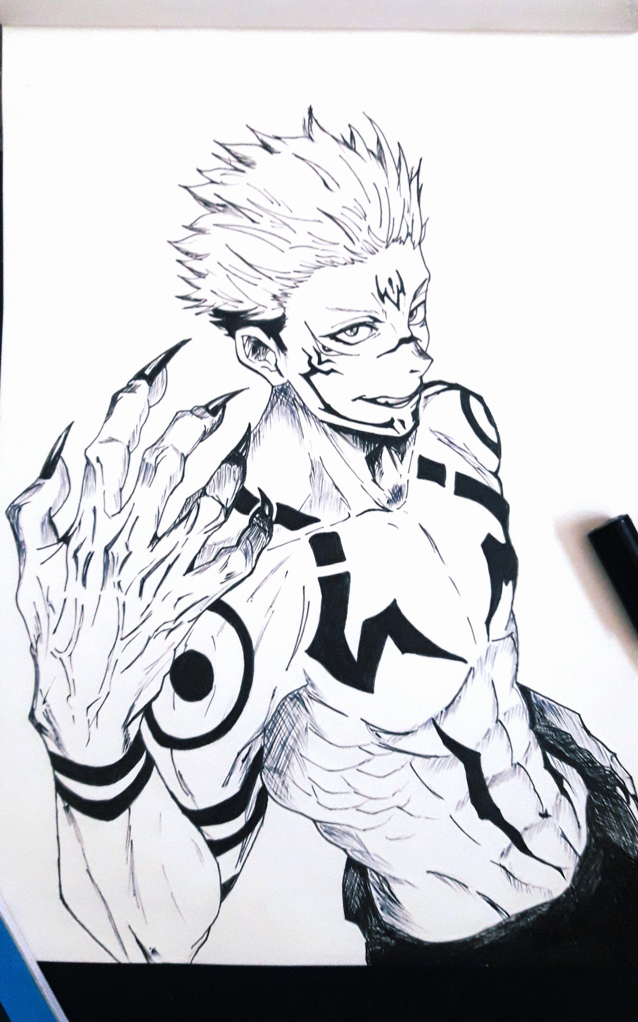 Jujutsu Kaisen Ryomen Sukuna By Genesisx21 On DeviantArt jujutsu-kaisen-ryomen-sukuna-by-genesisx21-on-deviantart