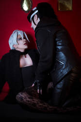 Peacemaker Kurogane_Goth AU photoshoot_5