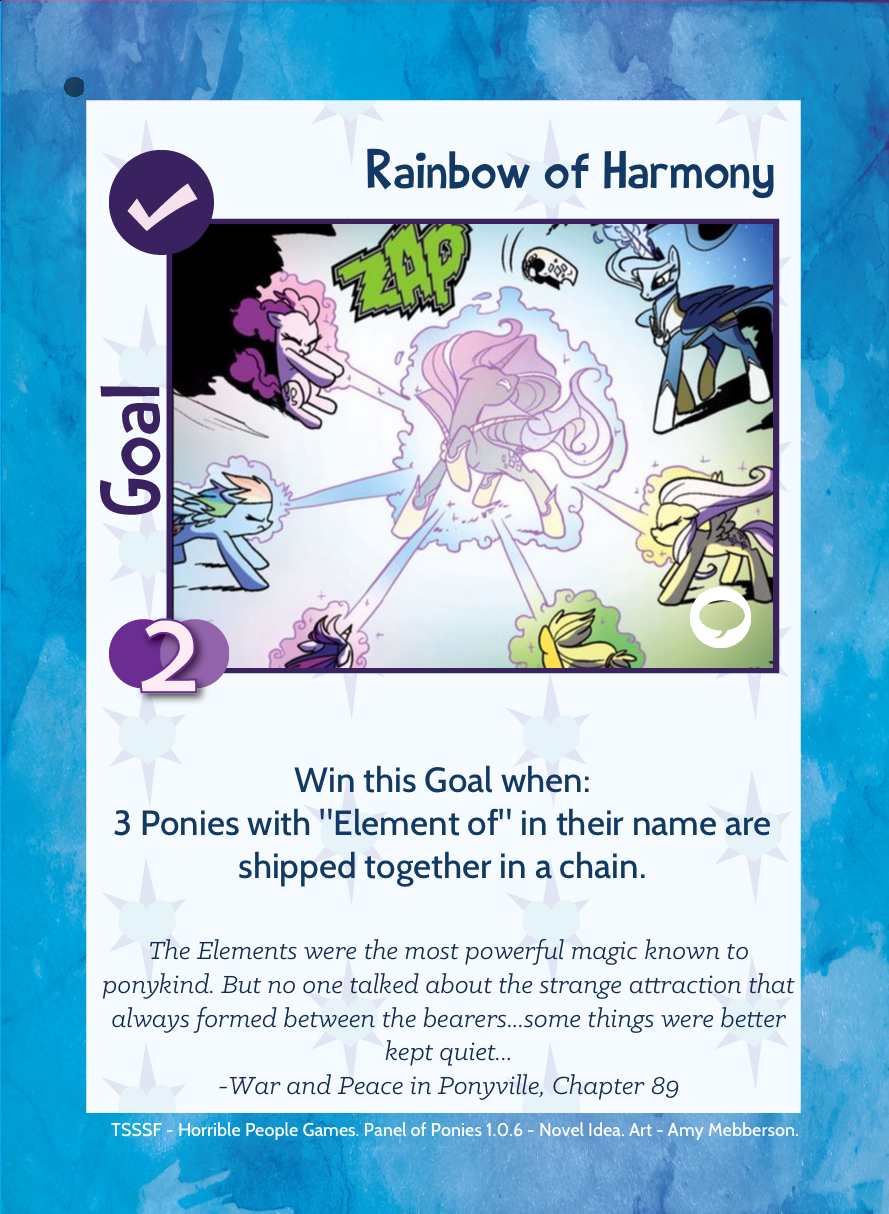 TSSSF Goal Card - Rainbow of Harmony 1.0.6