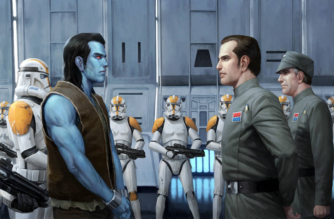 Voss Parck Meets Thrawn by wraithdt