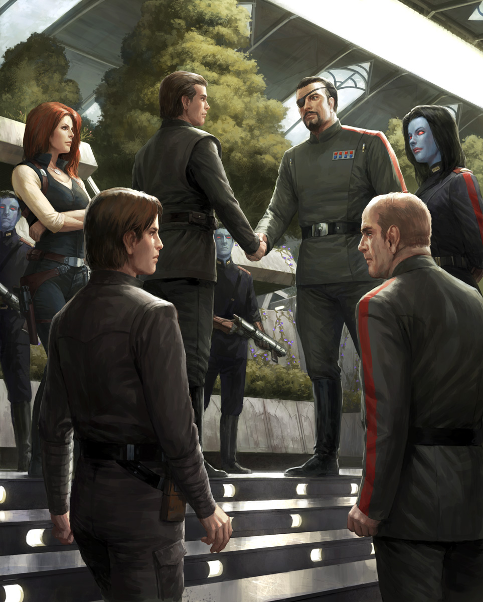 An Unexpected Meeting by wraithdt