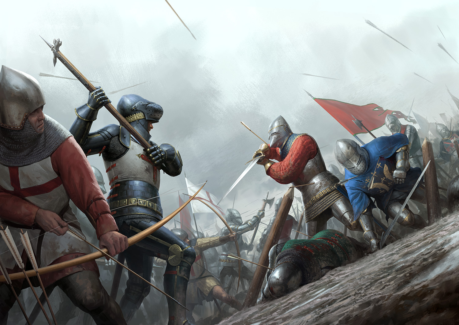 battle of agincourt painting