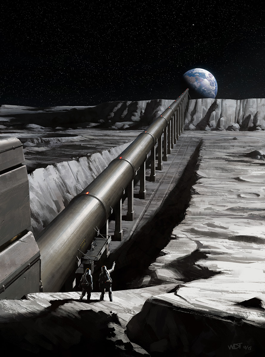 Nazi Moonbase - Moon Cannon