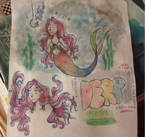 Derp mermaid