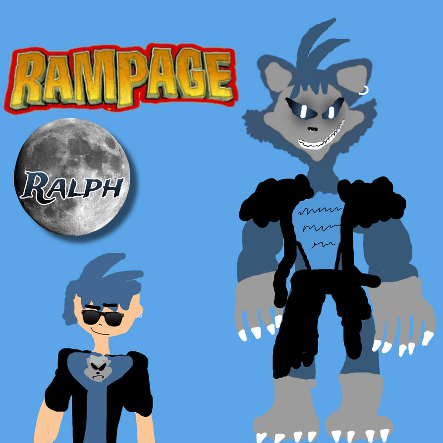 Rampage AU: Ralph by RyuSf22shouryuken on DeviantArt